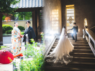 《1day》ドレス＆和装ロケーション撮影〜東京国立博物館＆和庭園〜