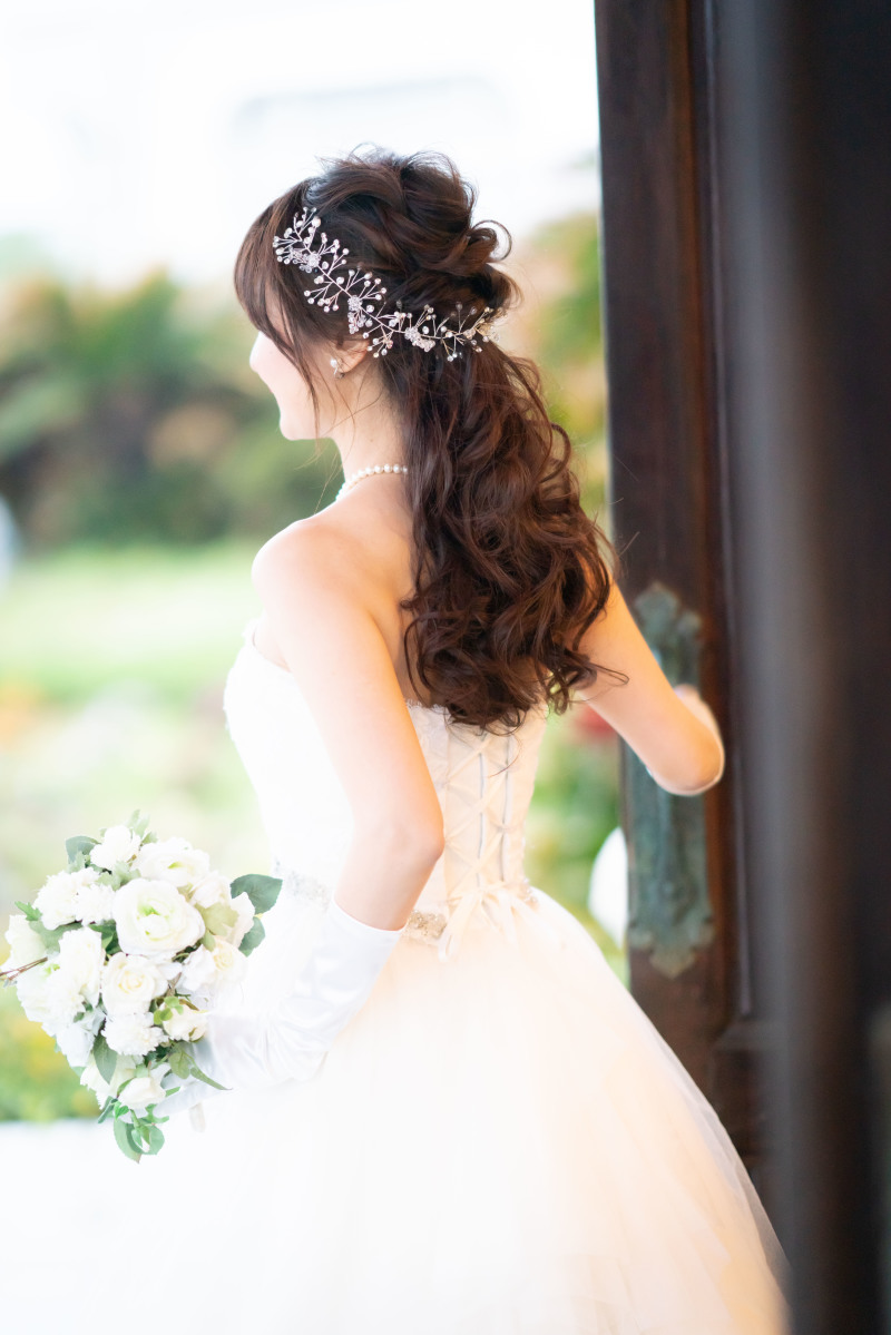 ご新婦様ヘアチェンジ♪