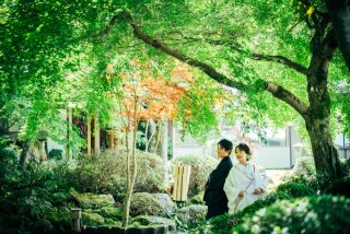 2万5千坪の広大な庭園とお花畑での撮影♪