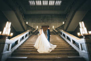 国立博物館でクラシックなロケーションフォト♪