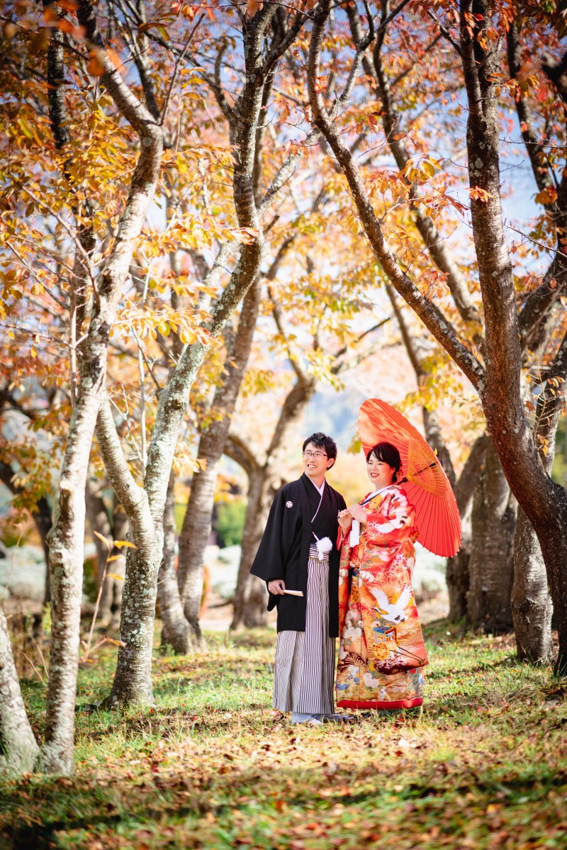 もちろん紅葉も