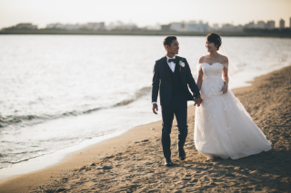 海もガーデンも楽しめるロケ！