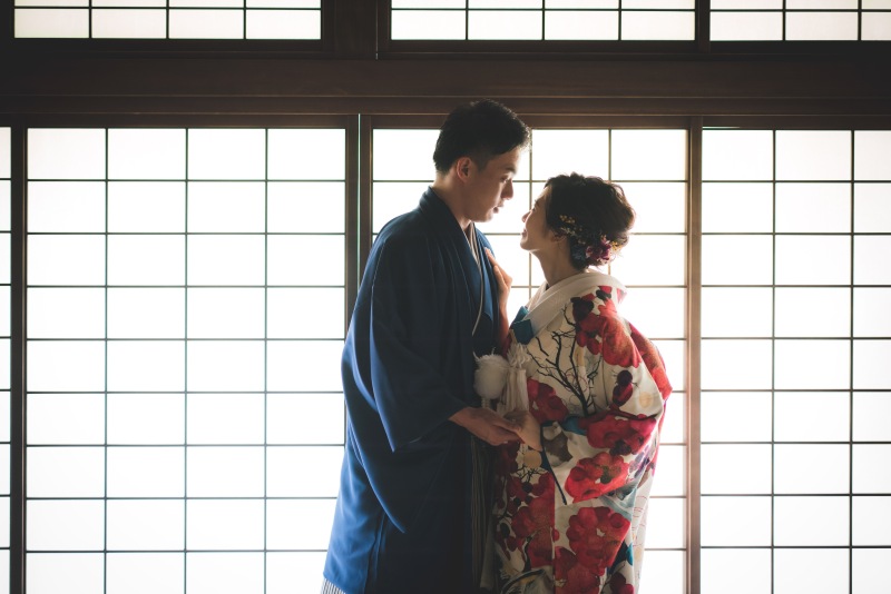 見つめ合いショットにキュン♡