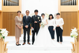 ご家族様と一緒に♡ホワイトチャペル撮影