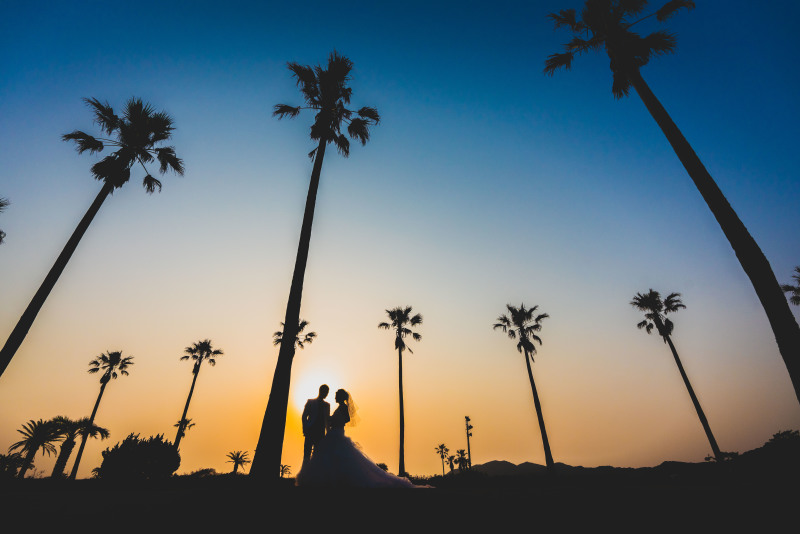 撮影は17時スタート