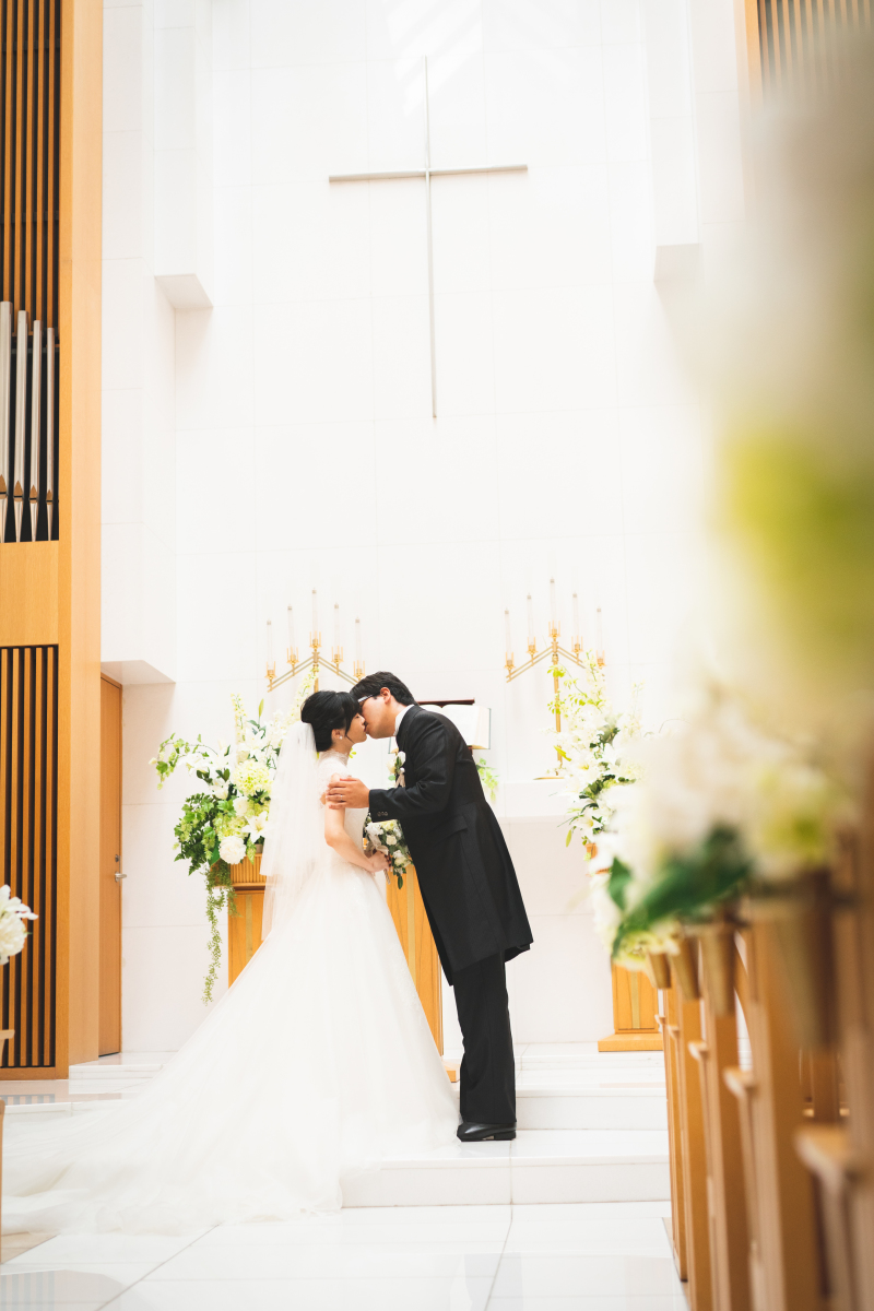 撮影内容は結婚式そのもの!