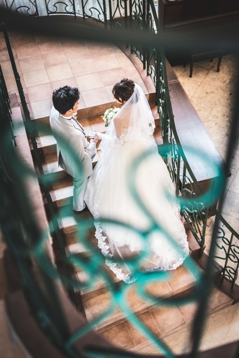 午後はドレスに衣装チェンジ!