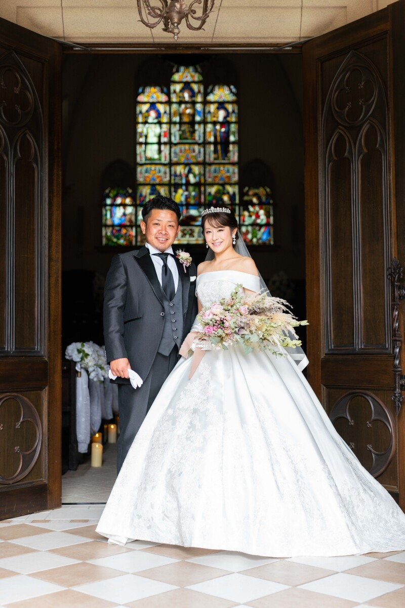 屋外OK！提携挙式会場様の独立型チャペル