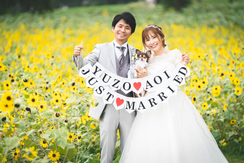 MK Wedding Photography【produce by funwedding】_ペットと一緒に撮影できる
