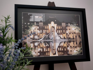 ウエルカムボード - A3額 -