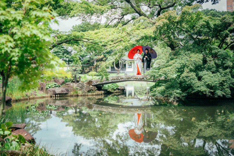 MK Wedding Photography【produce by funwedding】_庭園で撮影できる