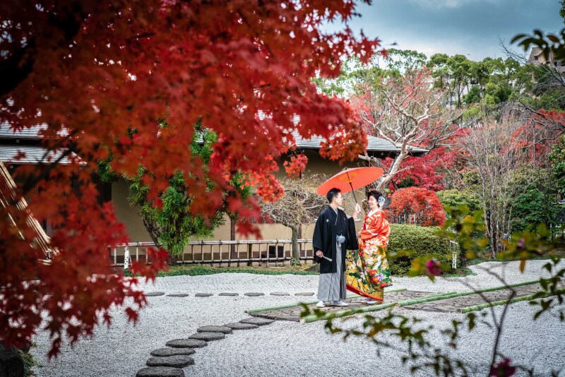 MK Wedding Photography【produce by funwedding】_庭園で撮影できる