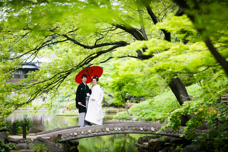 MK Wedding Photography【produce by funwedding】_庭園で撮影できる