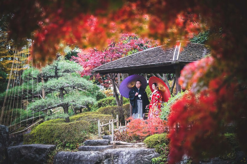 MK Wedding Photography【produce by funwedding】_庭園で撮影できる