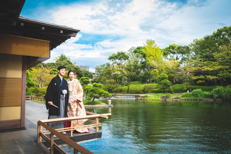 MK Wedding Photography【produce by funwedding】_庭園で撮影できる