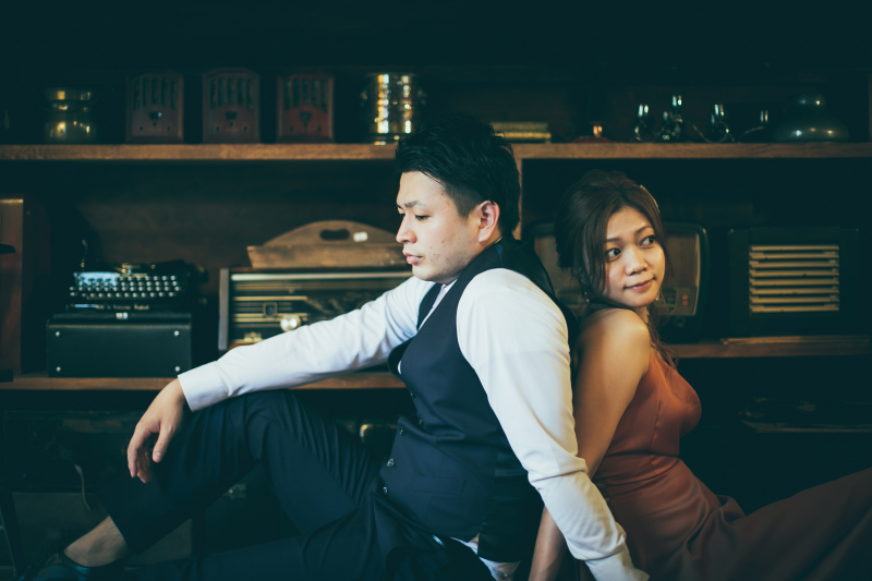 《憧れの世界観を叶える》ハウススタジオ貸切フォトウェディング|洋装1着+全データ付|安心のオーナー撮影確約|アルバム+美肌修正付