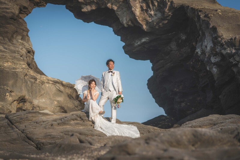 【城ヶ島ロケ】|《洋装1着》オーナーフォトグラファー撮影 / 明るさ・色補正済 全データ&レタッチ写真10カット付+アルバム