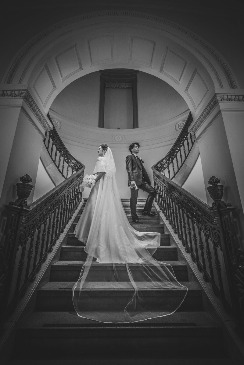 【東京国立博物館:表慶館】夢の宮殿建築フォトウエディング|洋装1着|オーナーフォトグラファー撮影確約|美肌レタッチ付アルバム特典