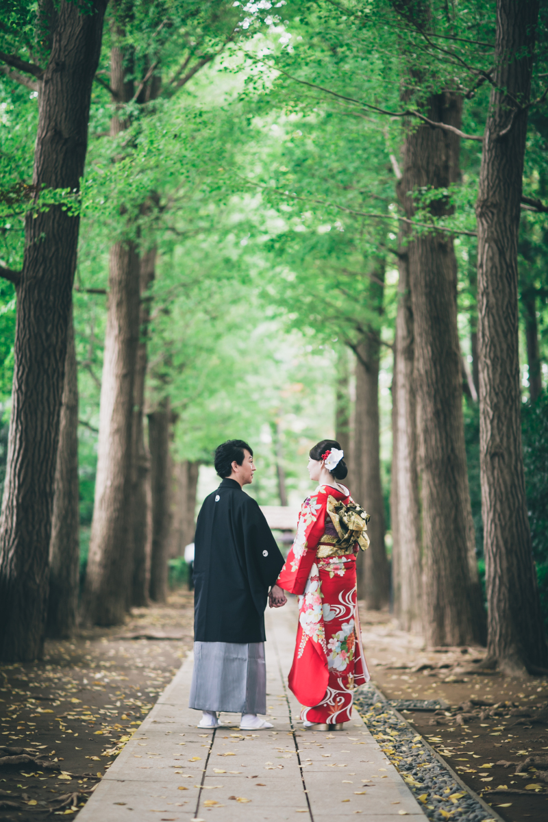 《和装撮影》打掛&times;持込み振袖プラン｜色補正済み全データ付