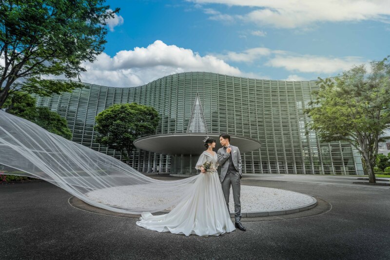 【1着ドレス+自由ロケーション】想い出の場所で叶えるオリジナルフォトウエディング|美肌レタッチ付アルバム|スタイリスト相談可◎