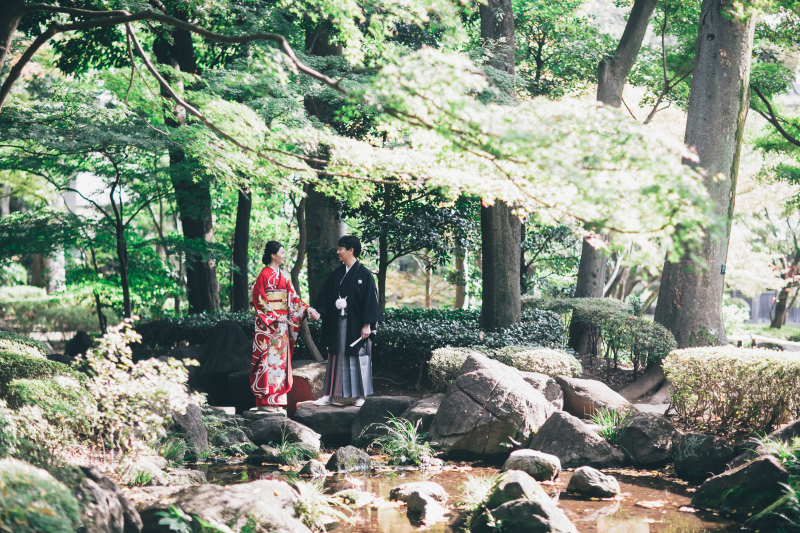 《和装撮影》打掛&times;持込み振袖プラン｜色補正済み全データ付