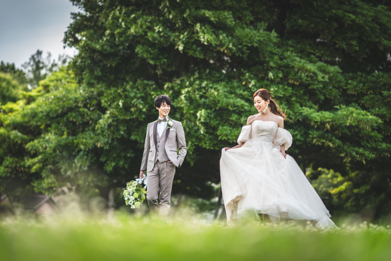 【葛西臨海公園・お台場・城南島・幕張】逆にこれからが穴場な海と公園で叶える爽やかロケーションフォトウェディング《洋装1着》