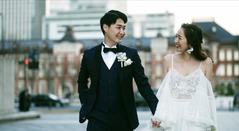 《インポートドレス》で叶える上質フォトウェディング|自由に選ぶ理想の撮影場所×家族同伴OK&美肌レタッチデータ付アルバム