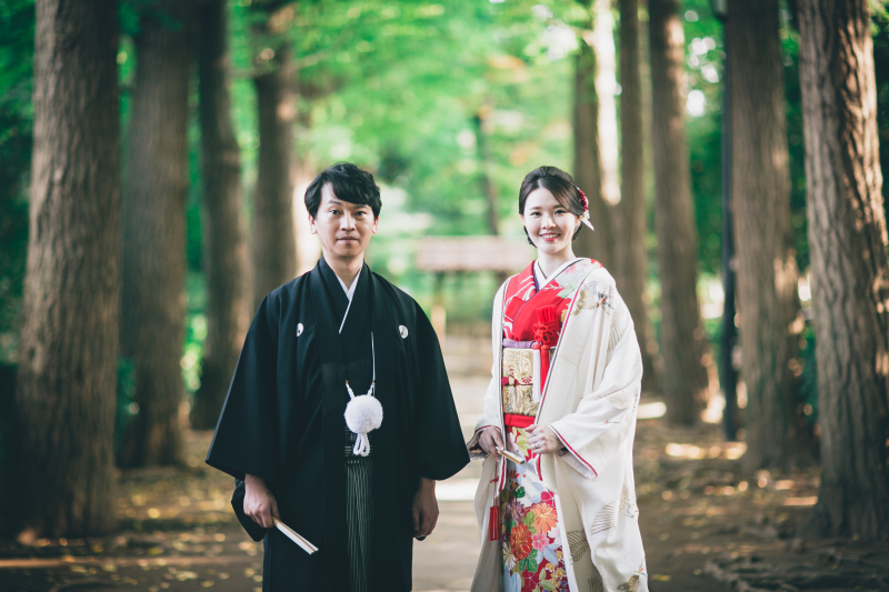 《和装撮影》打掛&times;持込み振袖プラン｜色補正済み全データ付