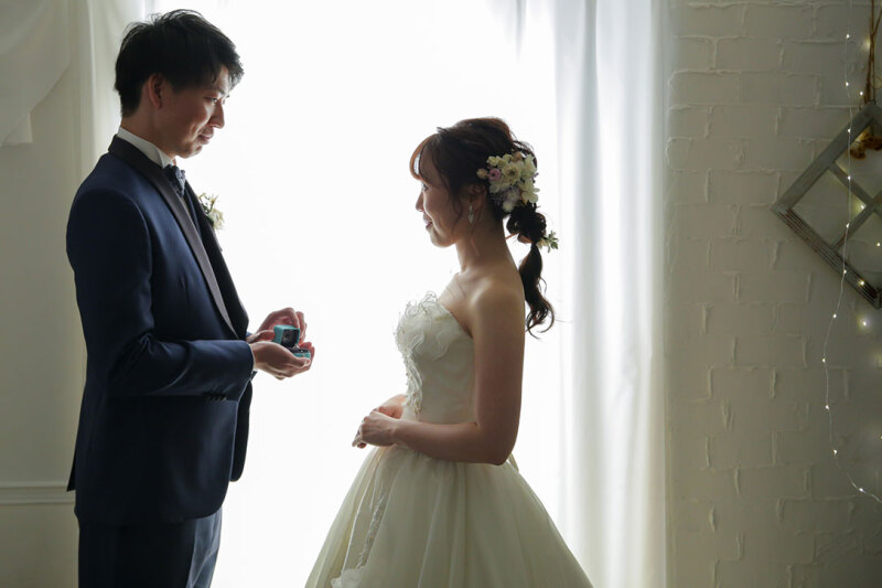 婚約指輪お持ち込み 洋装スタジオ撮影 撮影日 21年7月1日 Claire丸井錦糸町スタジオ Claire丸井 錦糸町店 東京都でフォトウェディング探すならphotorait