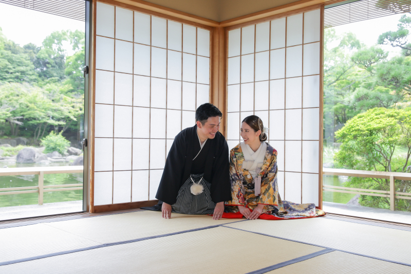 平成庭園ロケーション撮影