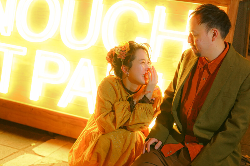 お持込衣装で…