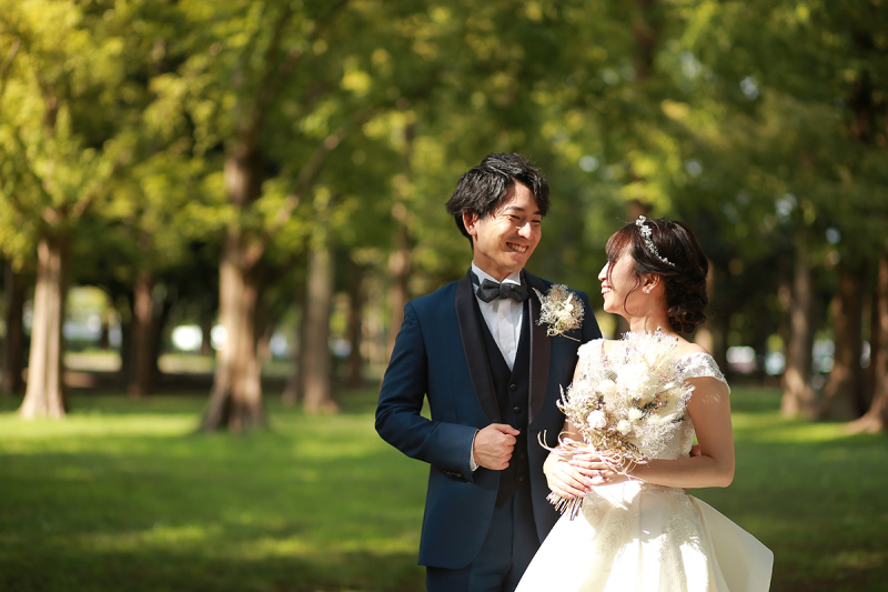 お二人の自然な表情も♡