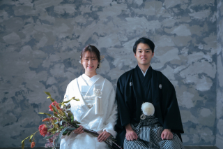 白無垢スタジオ撮影