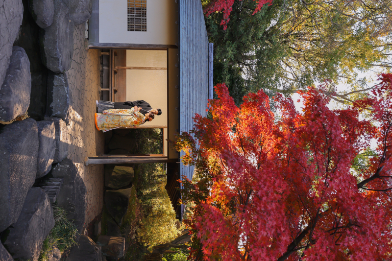 まるで映画のような雰囲気で