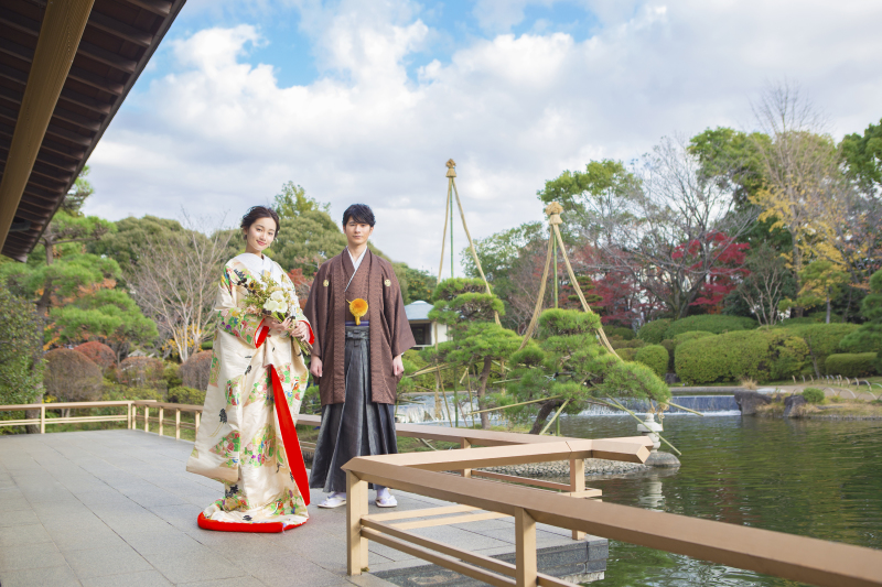 庭園で撮影できる東京都の58スタジオを比較 前撮り 結婚写真 フォトウェディングのphotorait