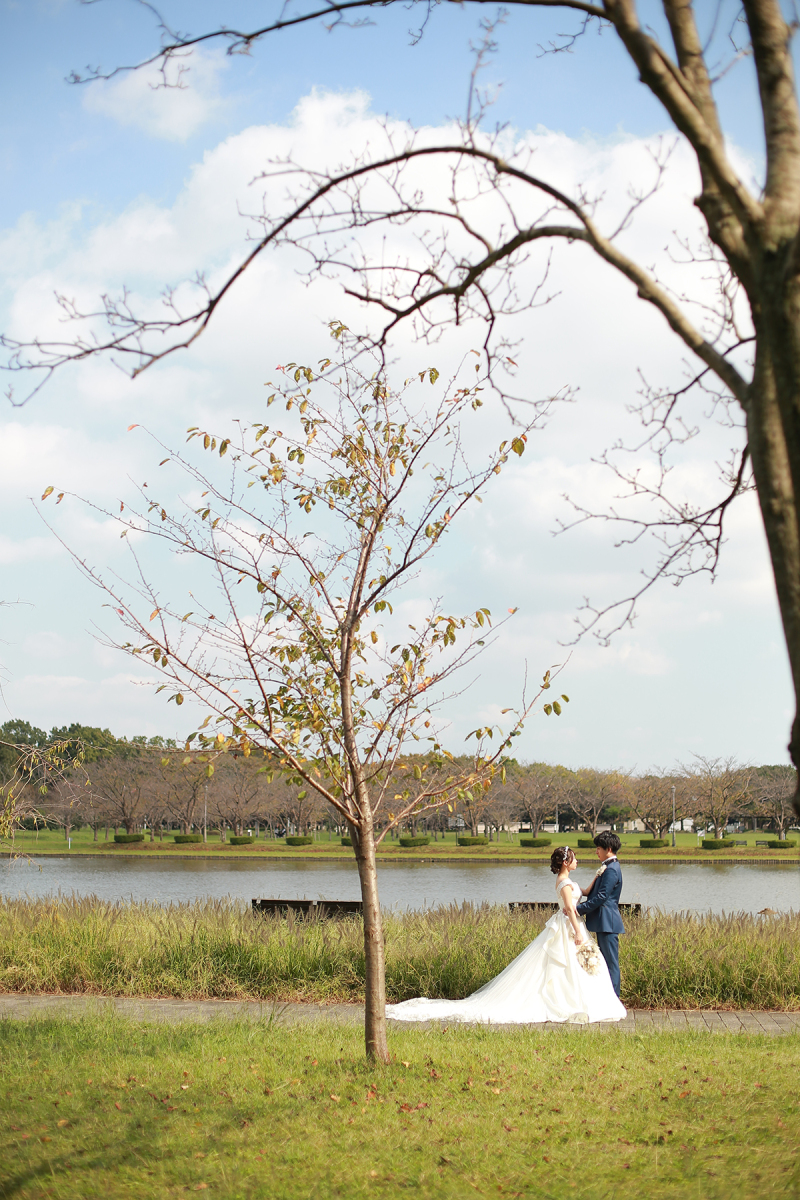 自然豊かな公園ならではの一枚を