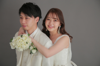 ご新婦様の笑顔がとっても素敵です1 