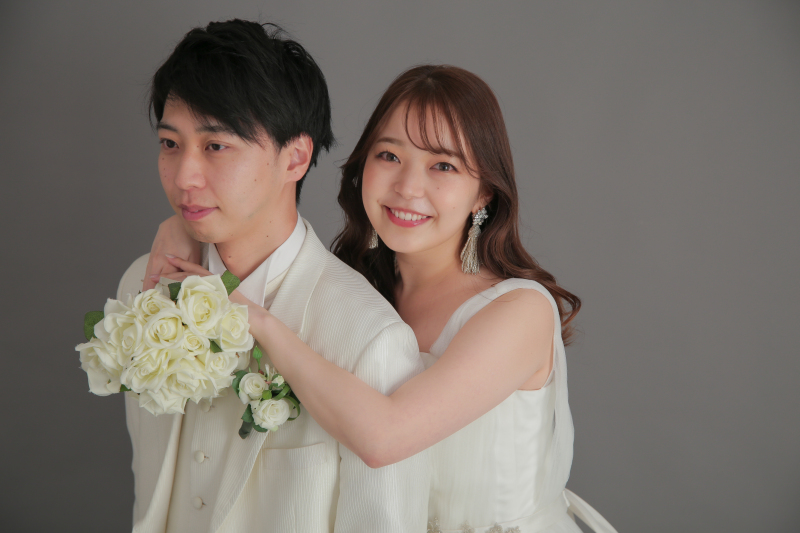 ご新婦様の笑顔がとっても素敵です1