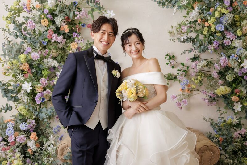 【プレ花嫁専用フルサポートプラン】ドレス&和装でスタジオ撮影・全データ150カット、選べる写真アイテム付、追加料金なしで選び放題
