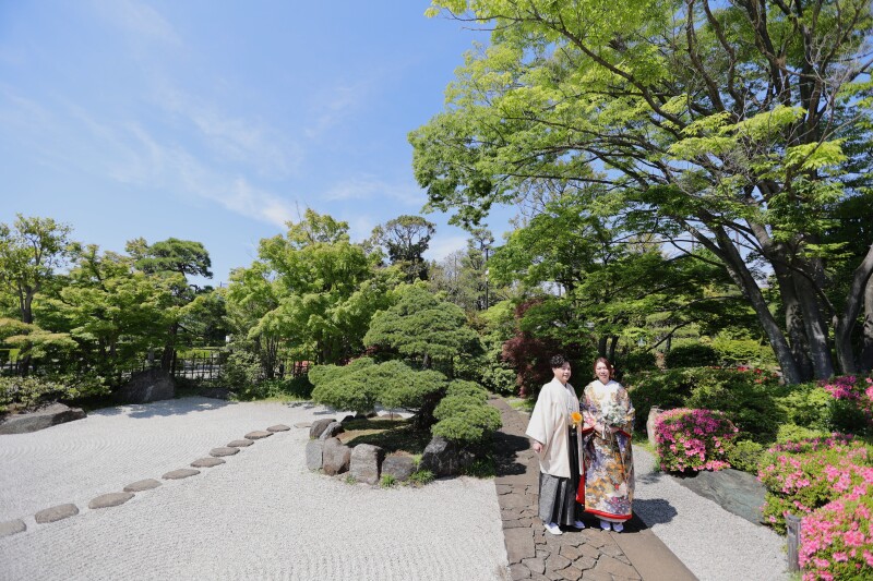 【Photorait限定】10月末までの撮影 和装で庭園ロケプラン(衣装追加料金なし) 100カットデータ