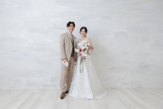 【Photorait限定】11月末まで　全て込みで￥48,000!ウェディングドレス×カラードレススタジオ撮影　データ80カット