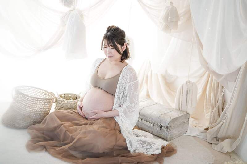 【Photorait限定】10月末まで 全て込みで¥45,000!ウェディング×マタニティドレススタジオ撮影 データ80カット