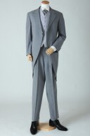 5030 グレー燕尾タキシード★1