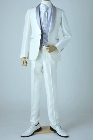 5080　ホワイトタキシードのお洒落着こなし♪★5