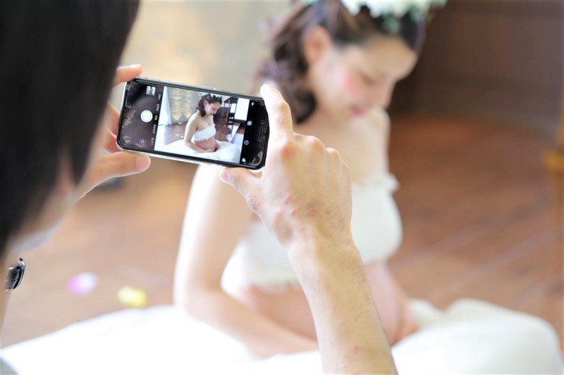 ご新郎様がカメラマン⁉