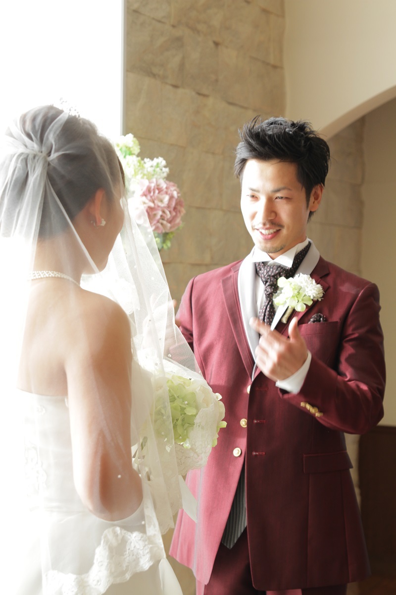 ご新郎様から花嫁様へ