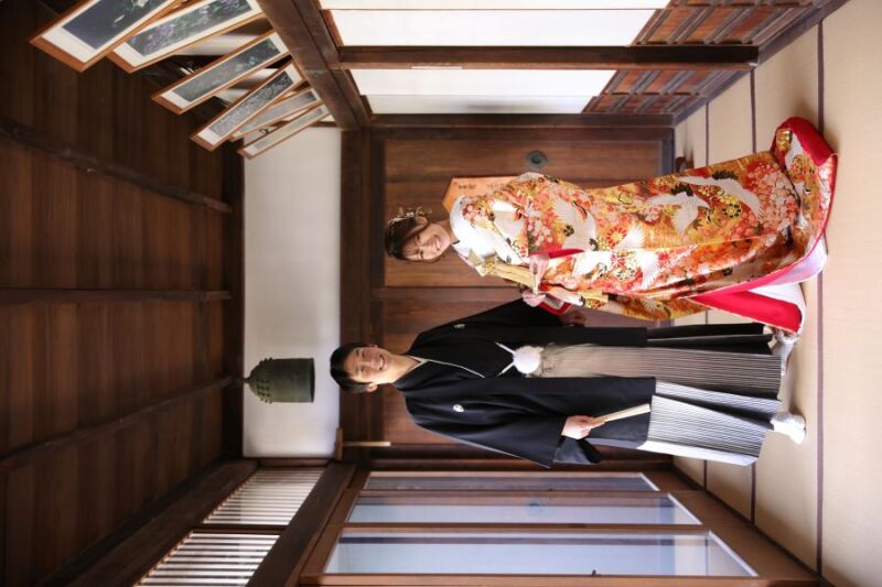 庭園のあとは室内へ