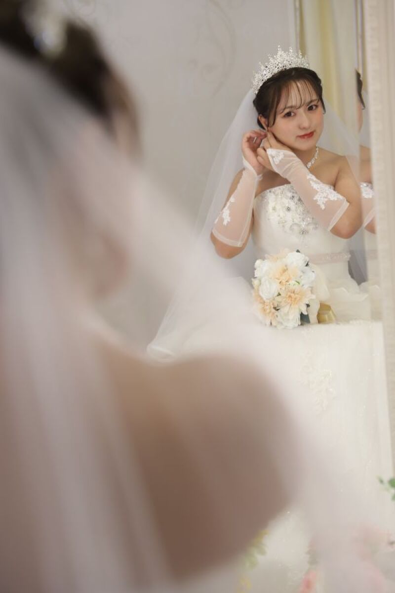 お仕度ショット