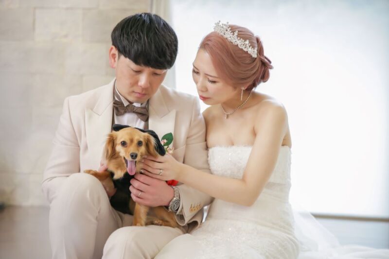 愛犬と一緒に♪