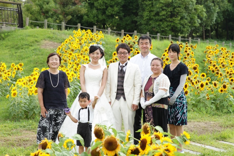 ひまわりロケーション☆（家族撮影）